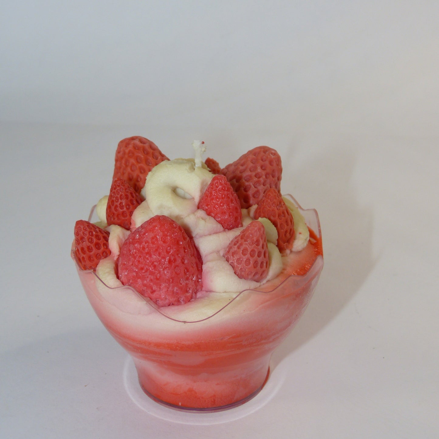 Strawberry Cupcake candle
