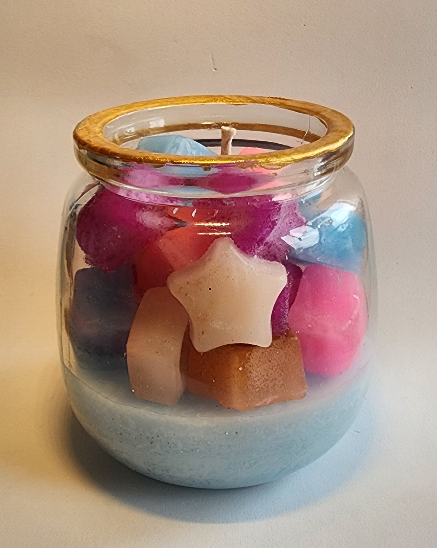 Golden Stars candle