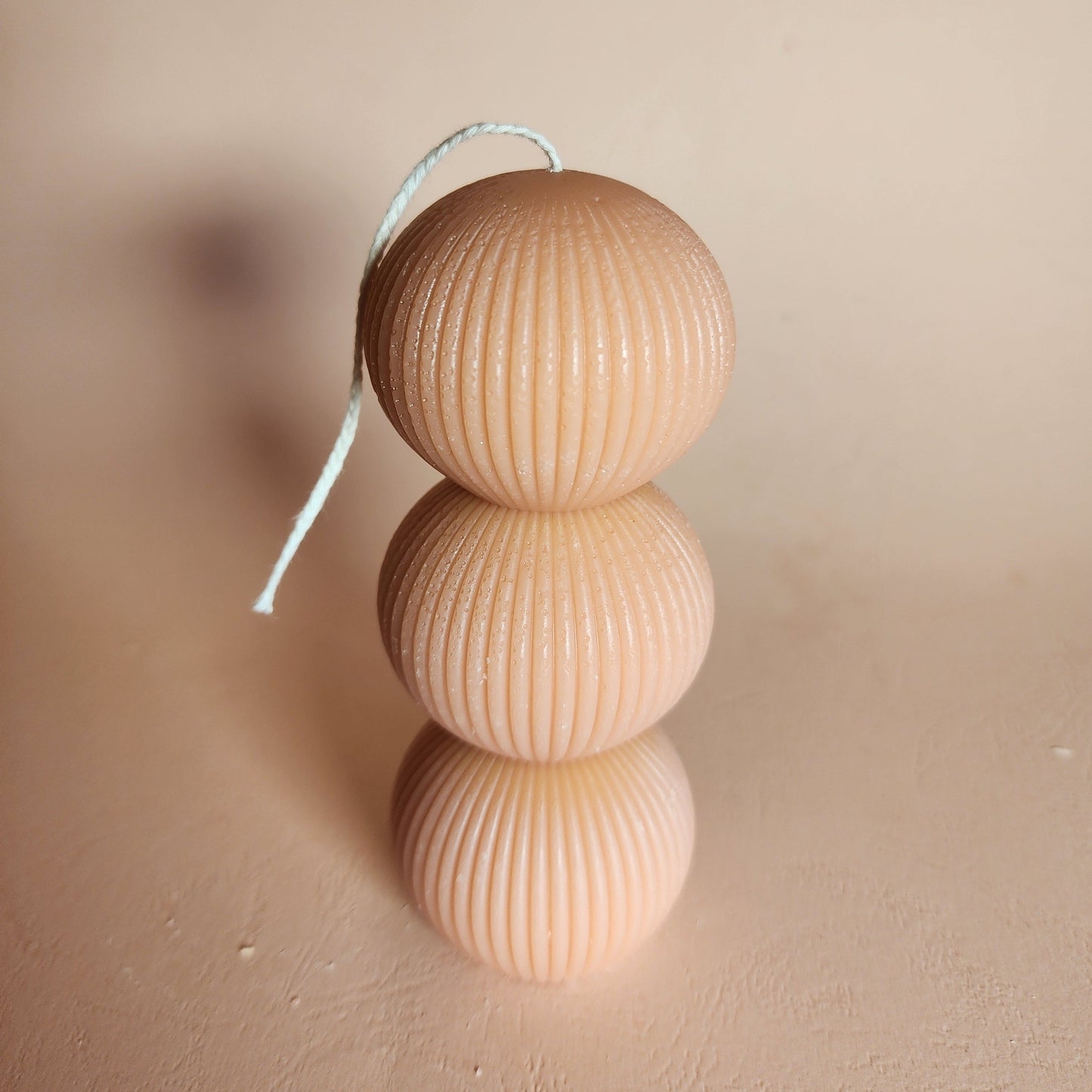 3 Bubbles Pillar candle