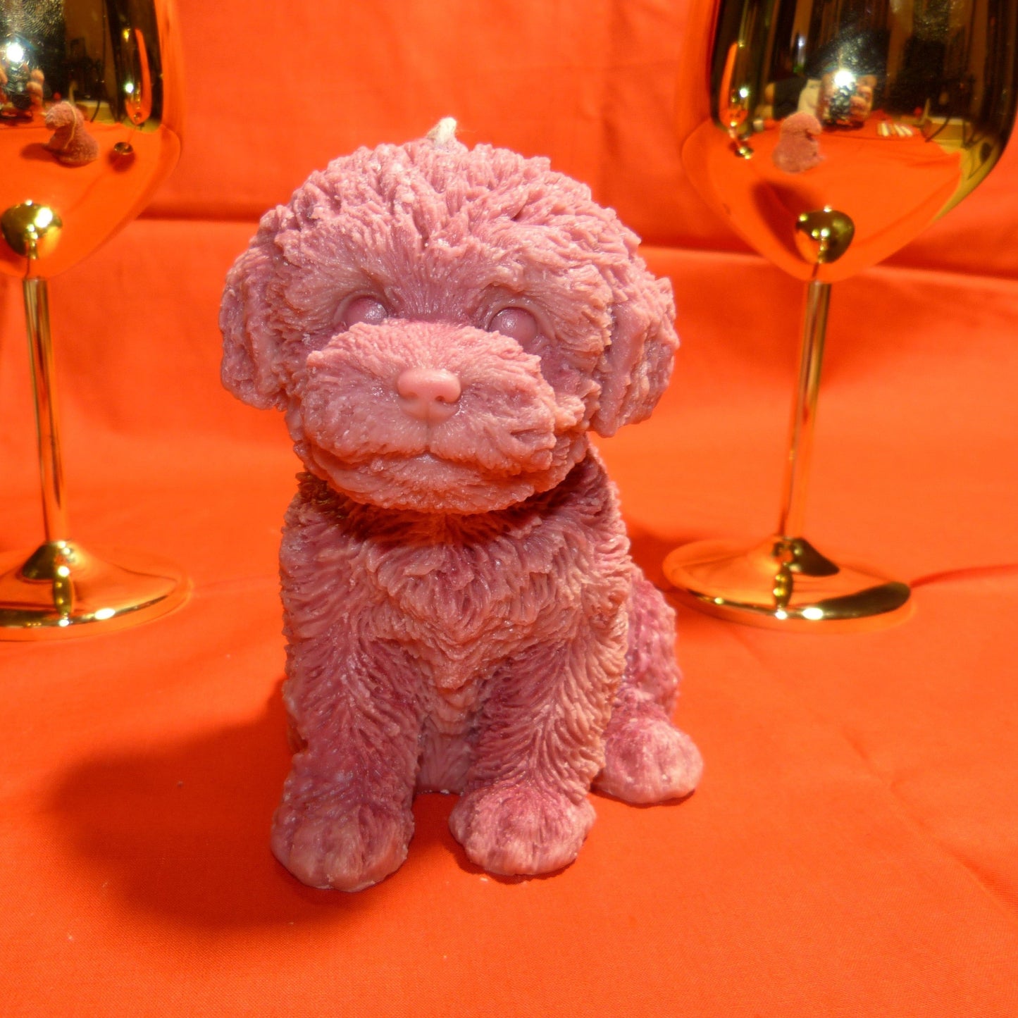 Cute Dog (big candle)