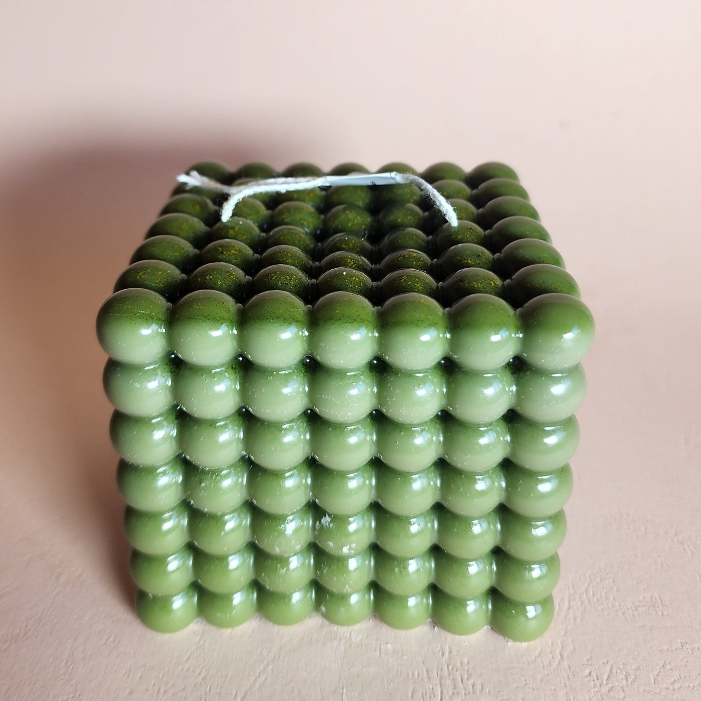 Bubble Rubik Cube 7 x 7 candle