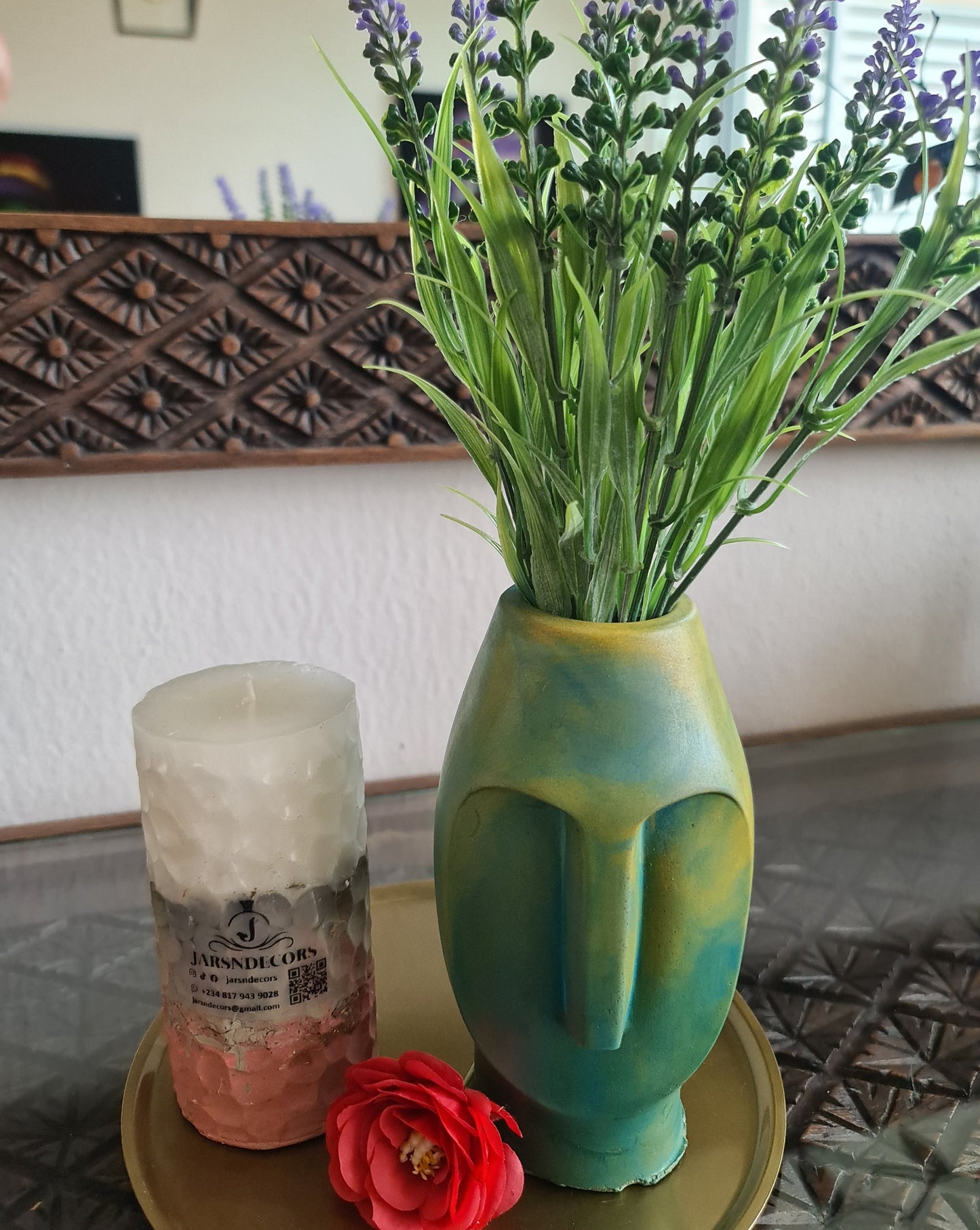 Nordic Style Tall Face jar