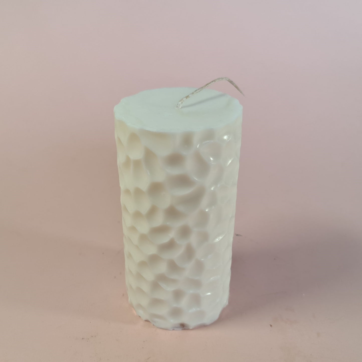 Textured Large Pillar candle